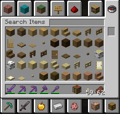 Smoothbar, Текстуры, Minecraft