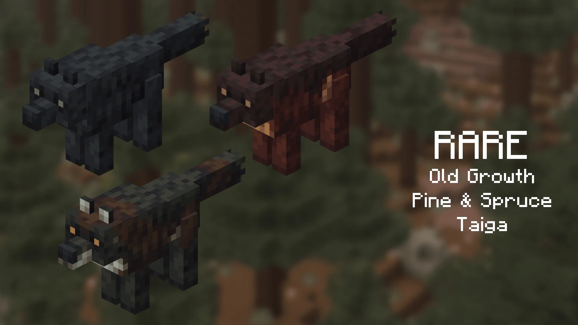 Acidul's Wolves [OPTIFINE/EMF] — скриншот 5 (Текстуры, Minecraft)