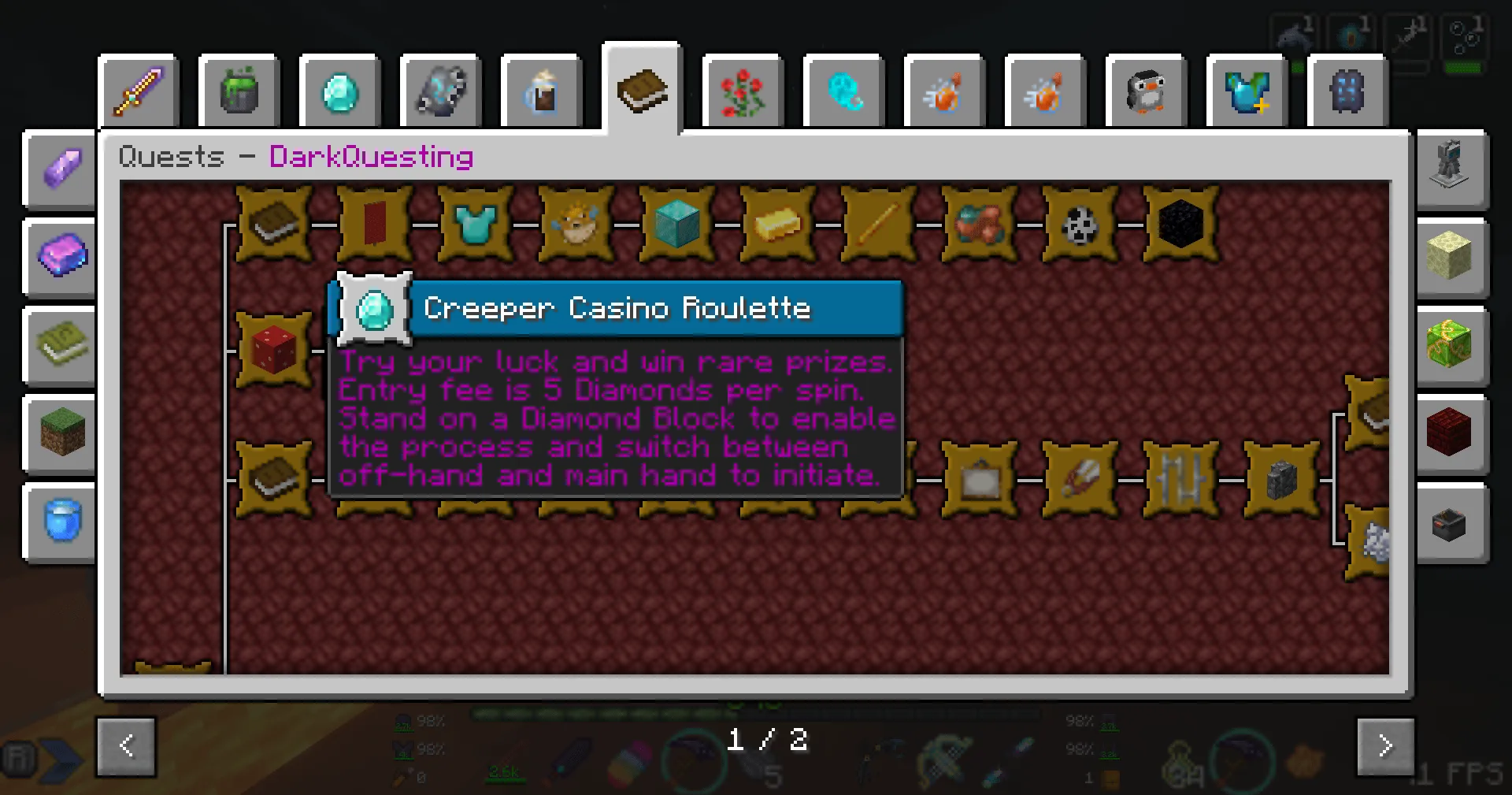 DarkRPG - RPG with Magic, Origins, Quests, Adventure, Модпаки, Minecraft