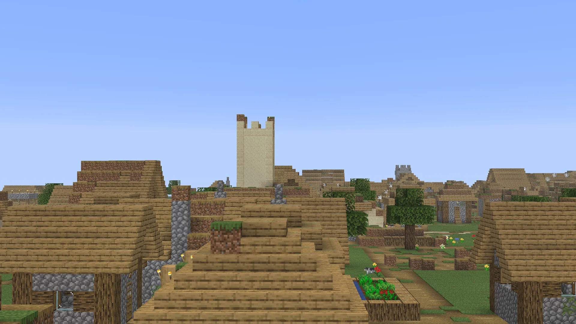 Mega Village, Карты, Minecraft