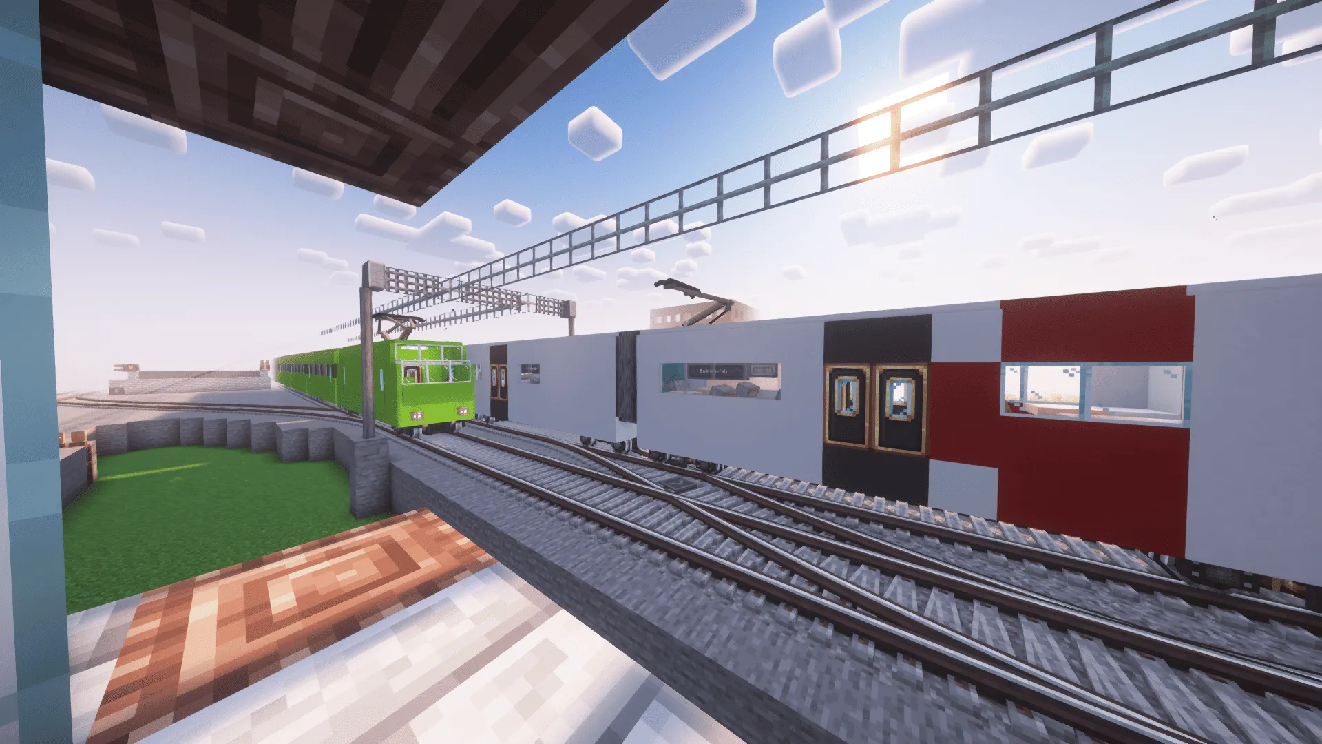 Züge [1.20.1] — скриншот 1 (Модпаки, Minecraft)