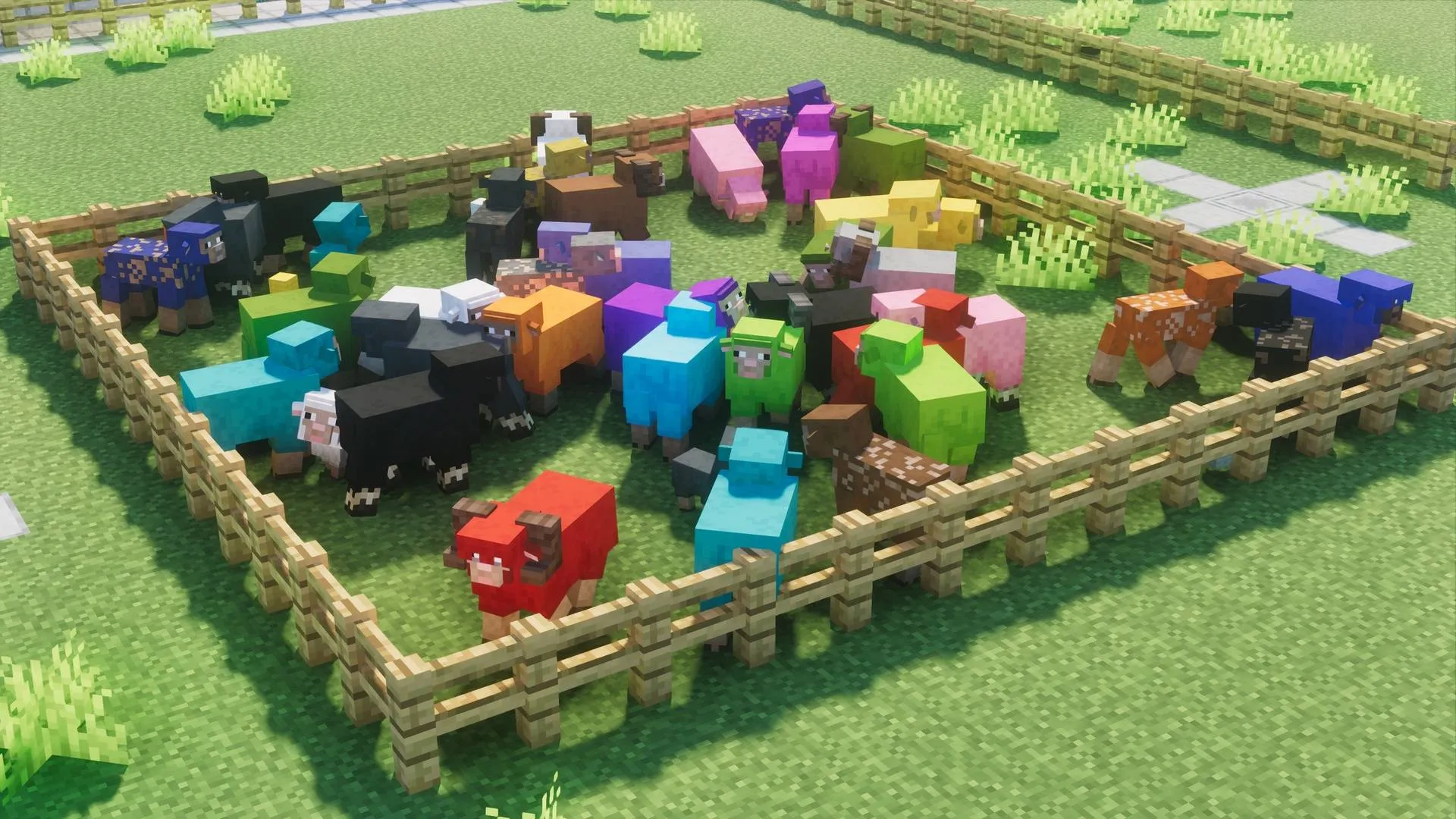 Fresh Animations: Details, Текстуры, Minecraft