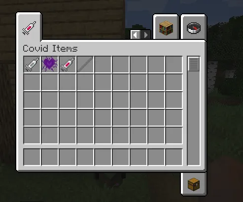 Covid-vaccine mod, Моды, Minecraft