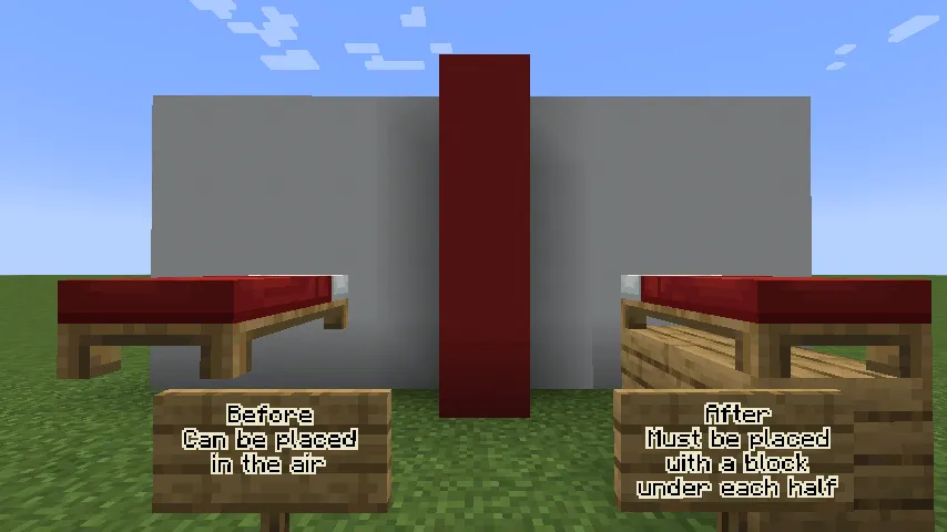 Nostalgic Placement, Моды, Minecraft