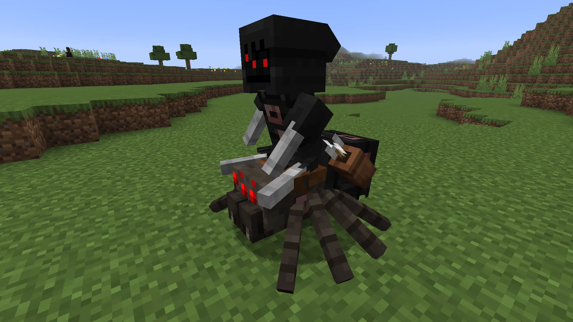 AL's Spiders Revamped: Classic Legs — скриншот 1 (Текстуры, Minecraft)