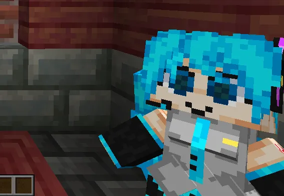 Miku as a totem! — скриншот 3 (Текстуры, Minecraft)