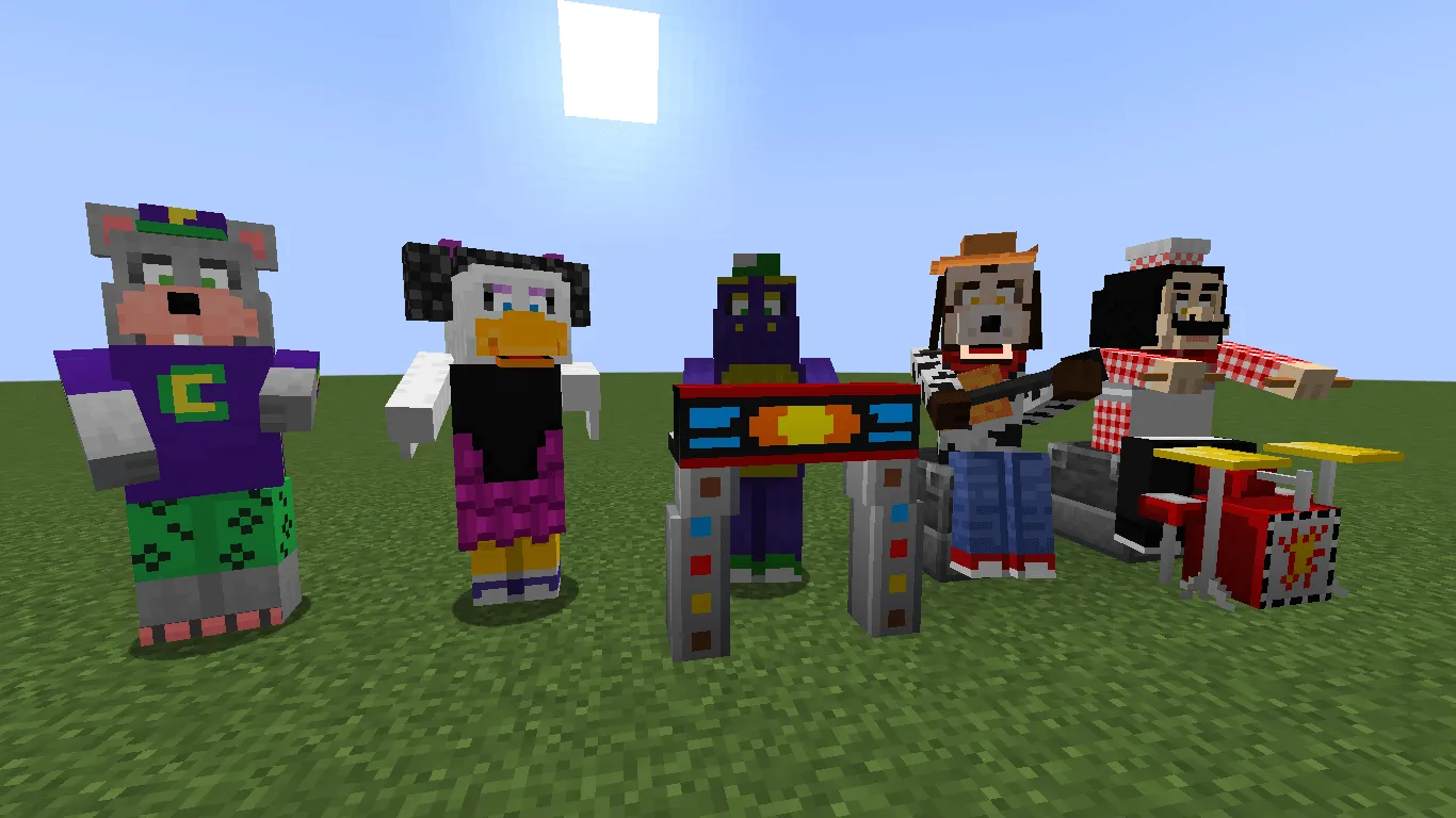 Chuck E Cheese: Back To The Bots, Management Wanted addon — скриншот 11 (Моды, Minecraft)