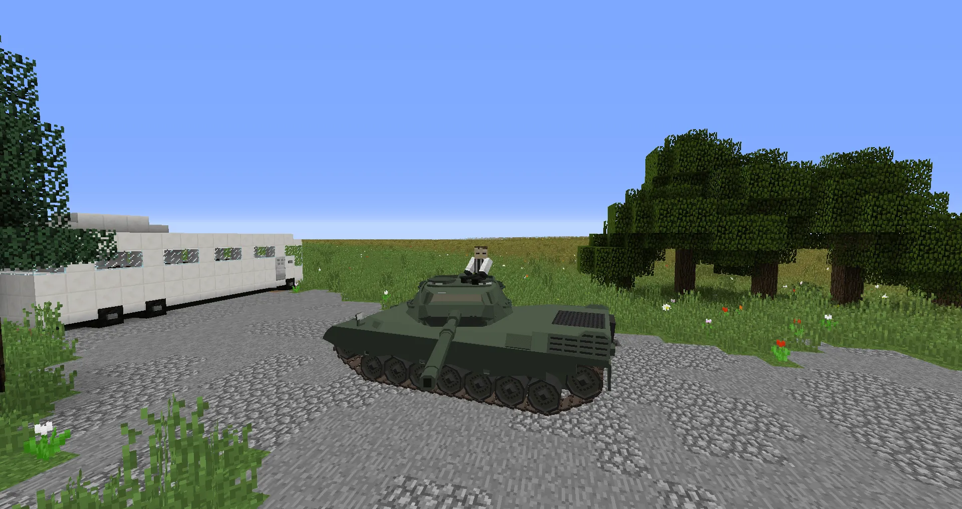 Flans Testers Cold War, Моды, Minecraft