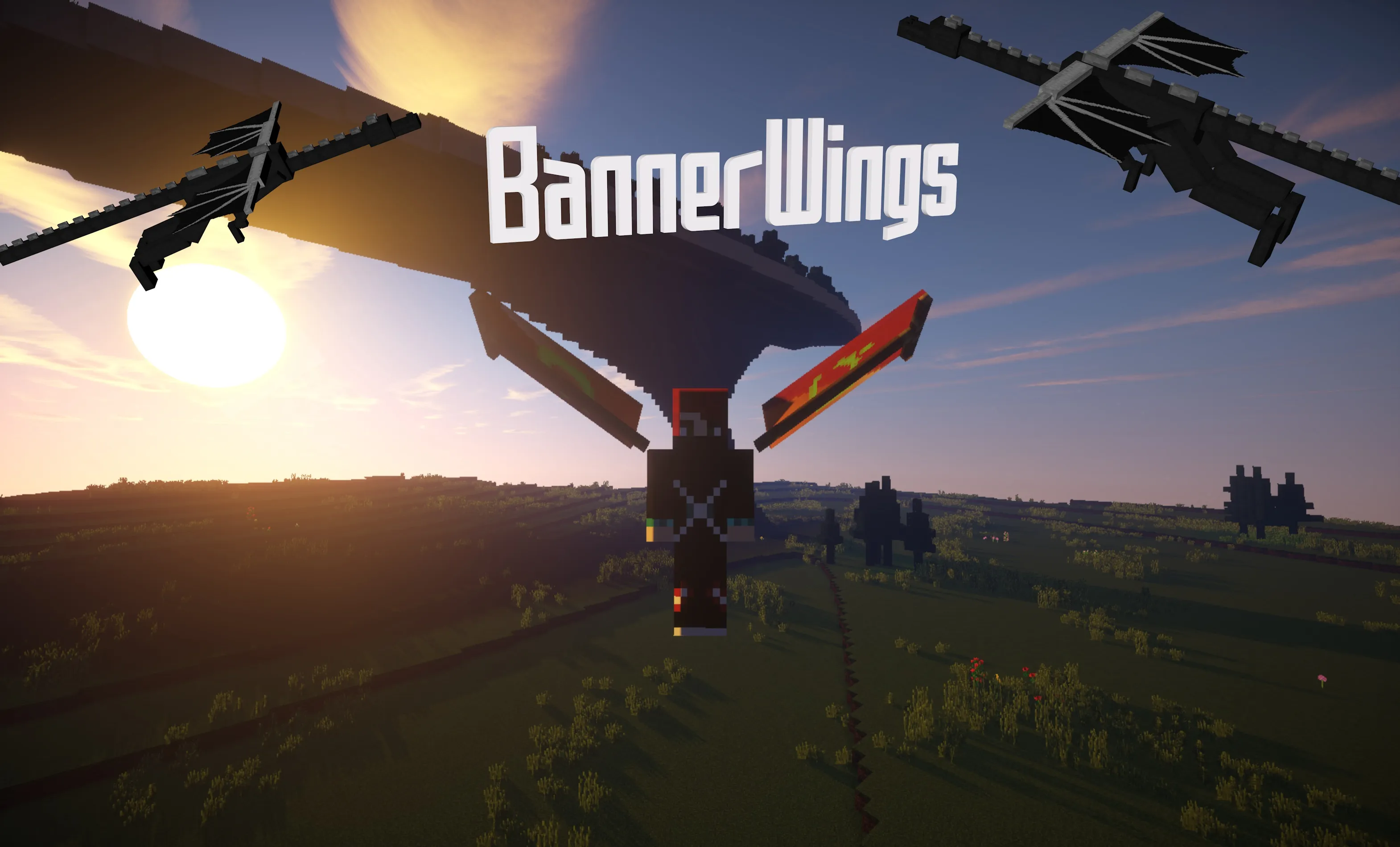 BannerWings — скриншот 1 (Плагины, Minecraft)
