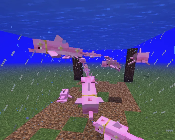 Pink dolphins, Текстуры, Minecraft