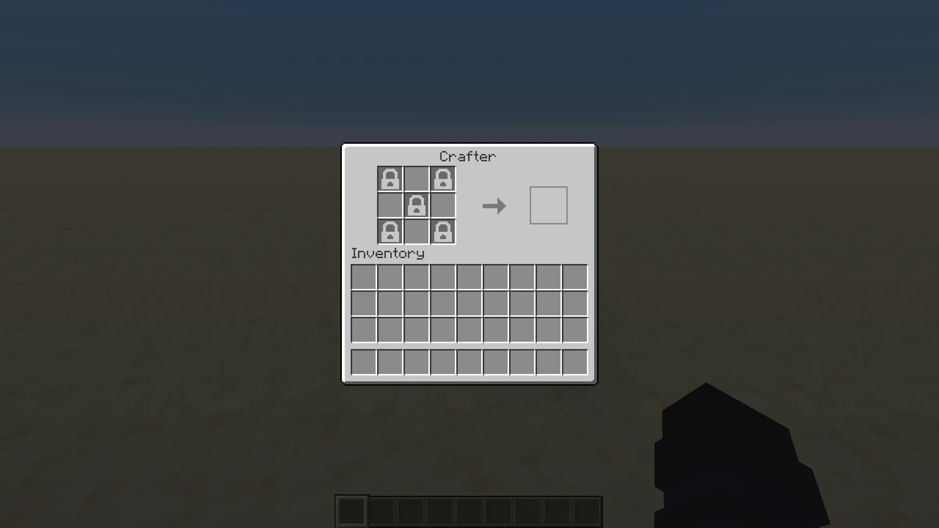 Crafter GUI Lock Icons, Текстуры, Minecraft