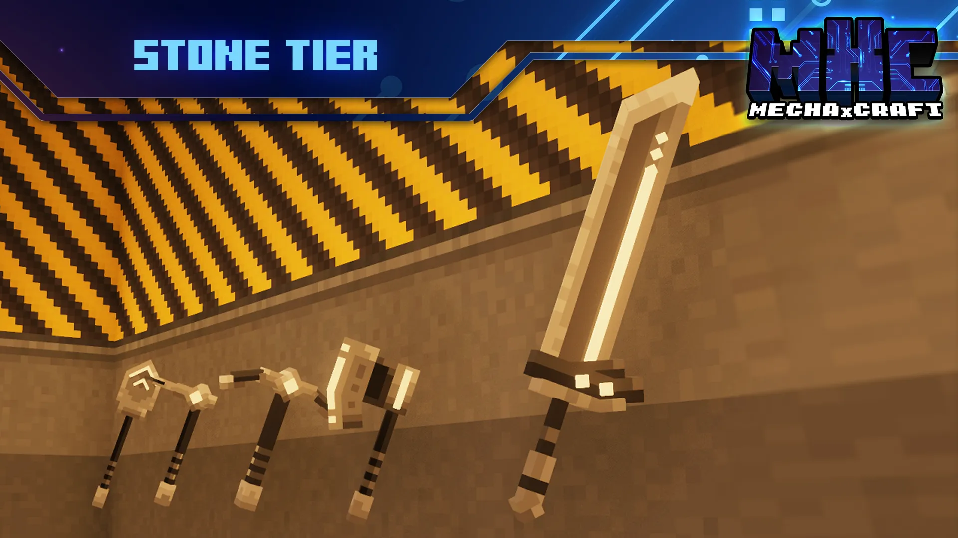 Mecha X Craft Equipments Addon — скриншот 1 (Текстуры, Minecraft)