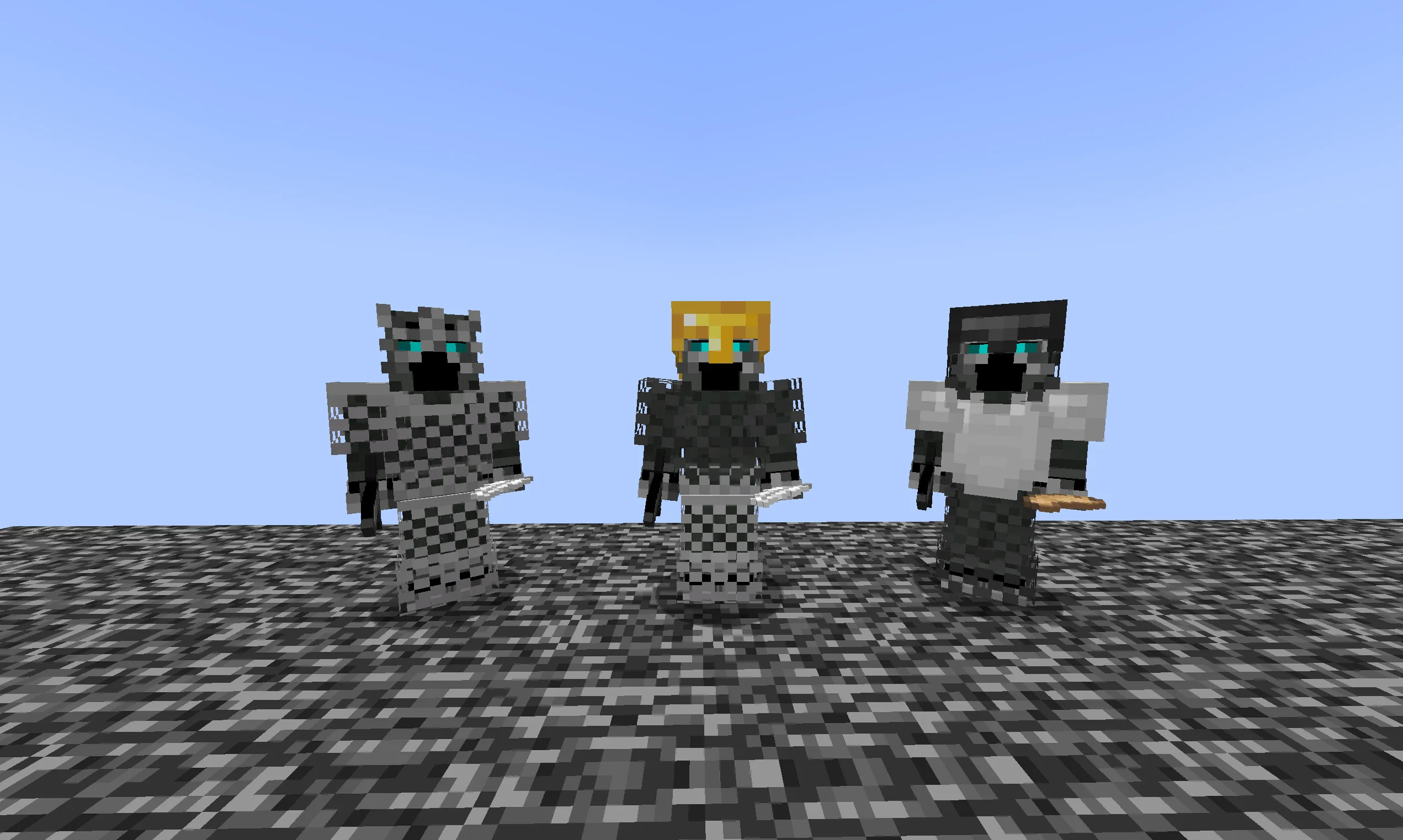 Horizon's Mobs (Warriors), Моды, Minecraft
