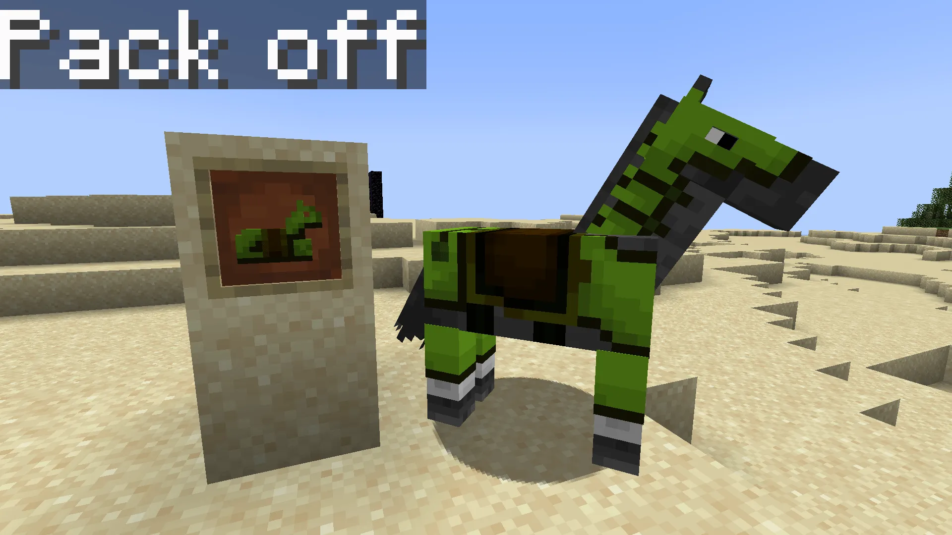 Fixed Leather Horse Armor — скриншот 2 (Текстуры, Minecraft)
