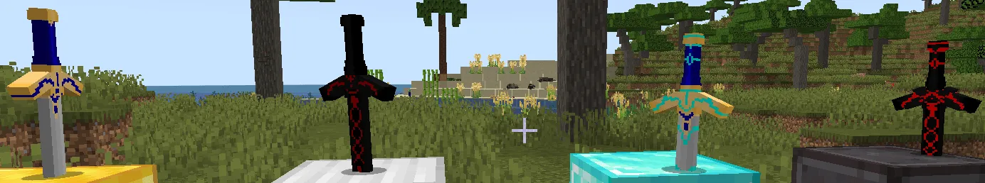 The Excalibur Four, Текстуры, Minecraft
