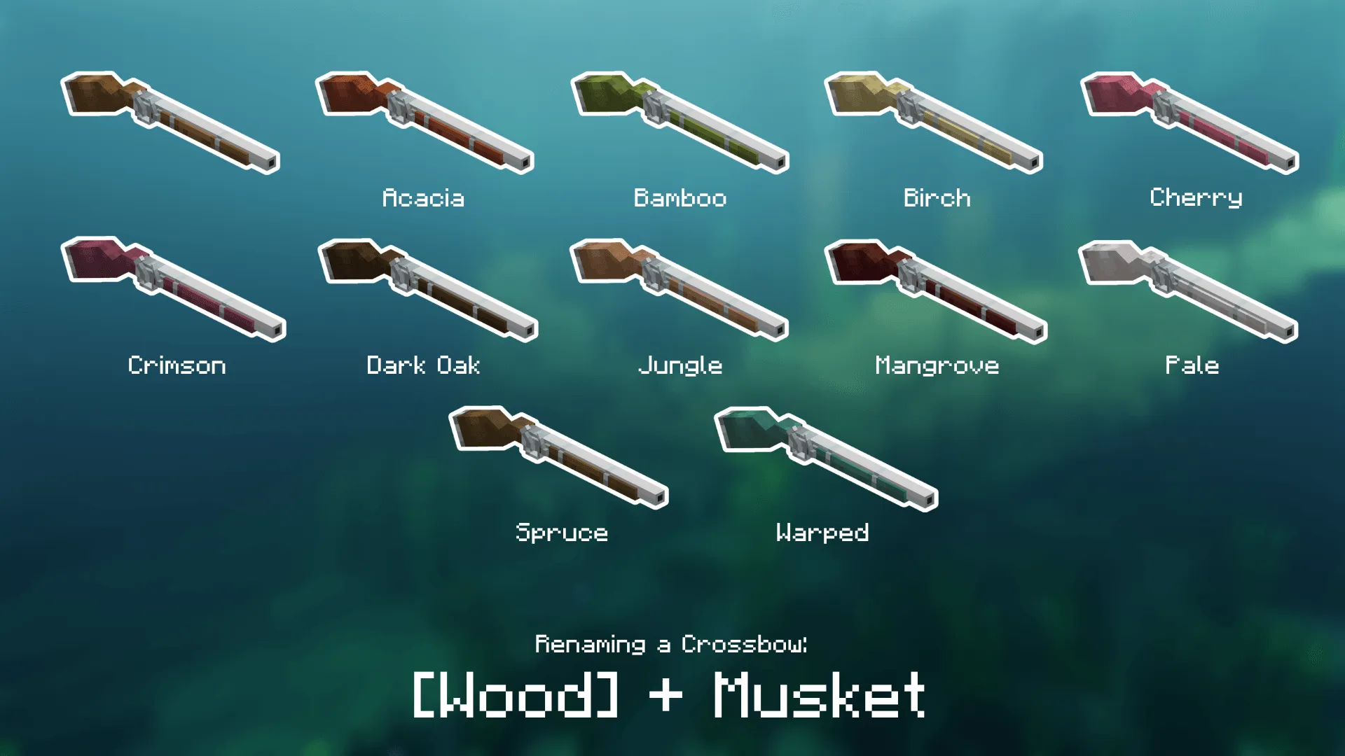 MTW's Pirates CIT Pack, Текстуры, Minecraft