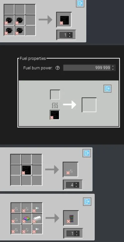 ManyThings, Моды, Minecraft