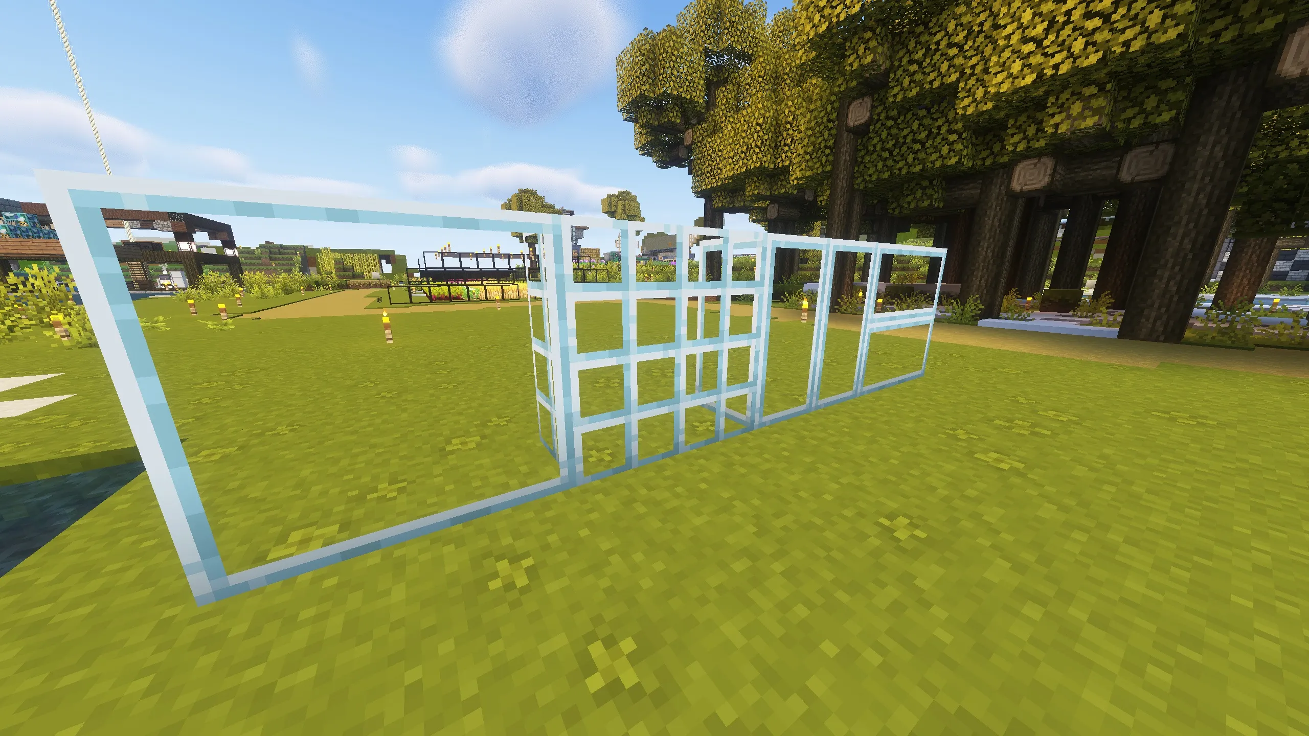 Create clear glass, Текстуры, Minecraft