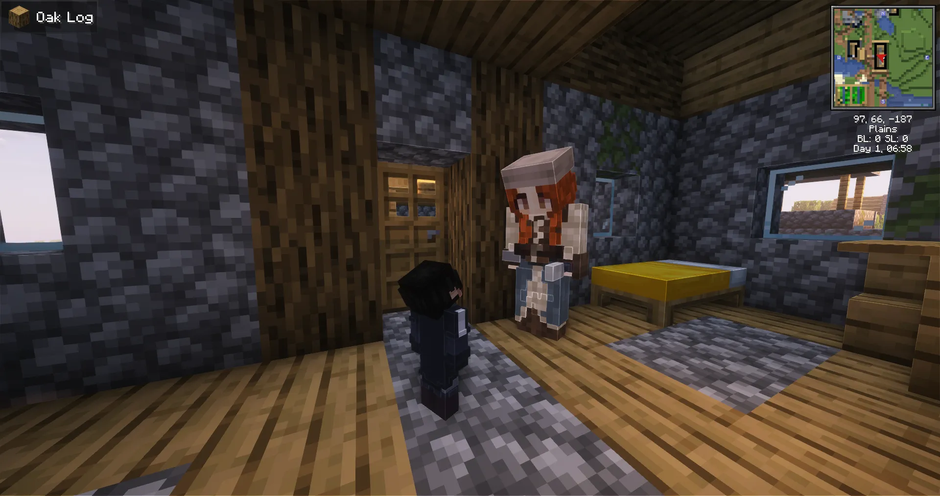 RPG Stylish Player Villagers, Текстуры, Minecraft