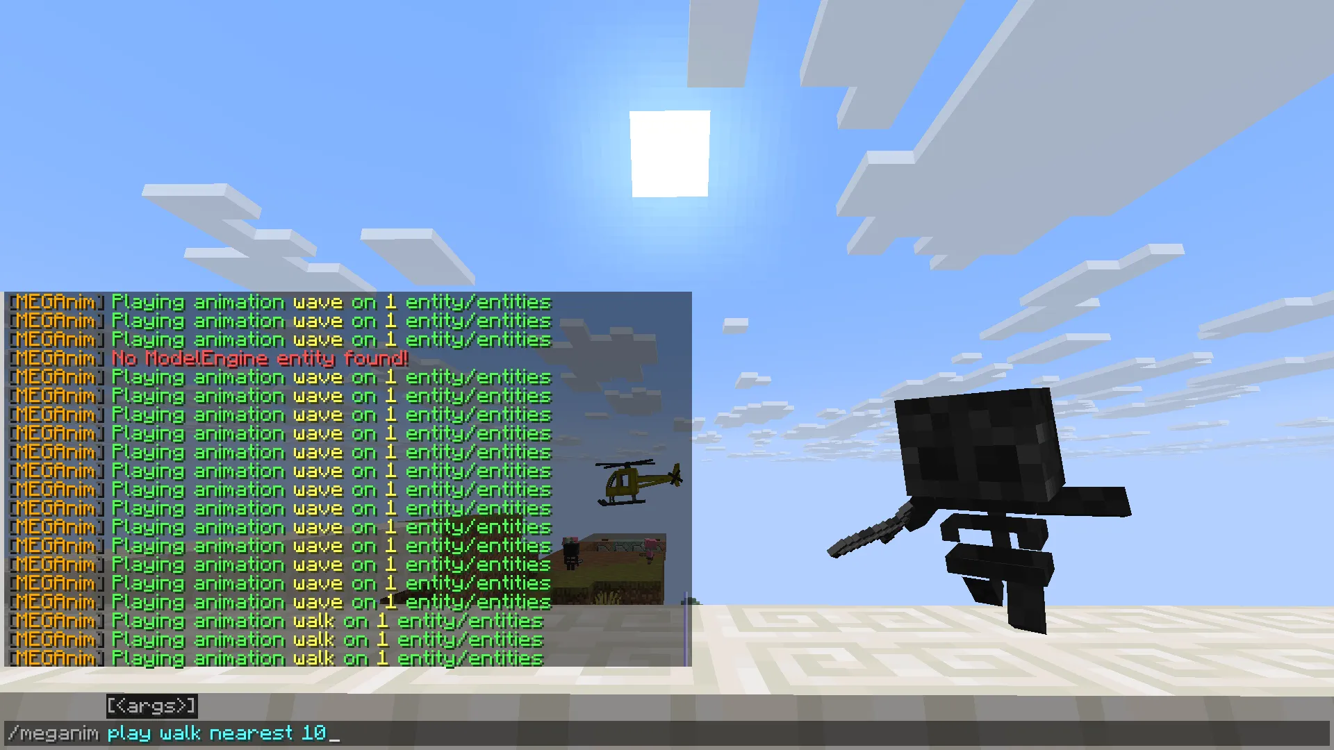 MEGAnim — скриншот 2 (Плагины, Minecraft)