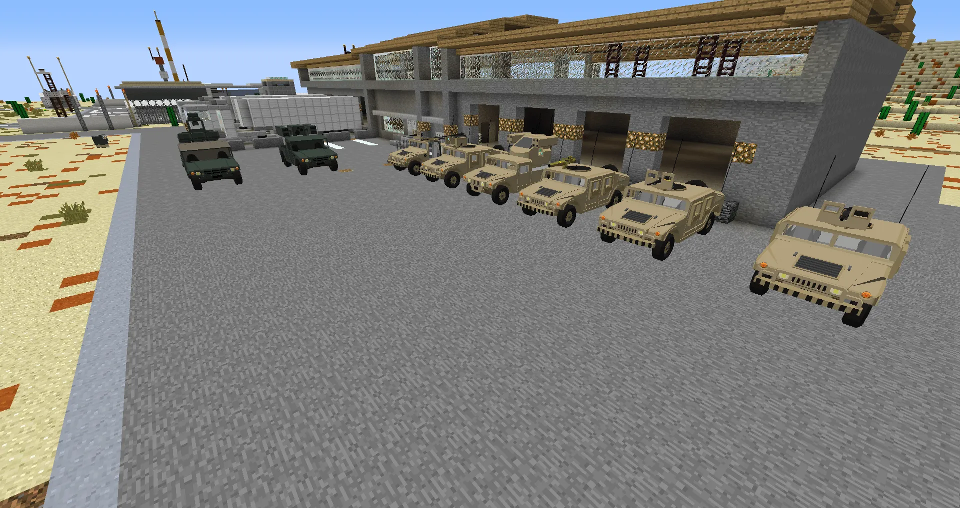 Flans Global Firestorm, Моды, Minecraft