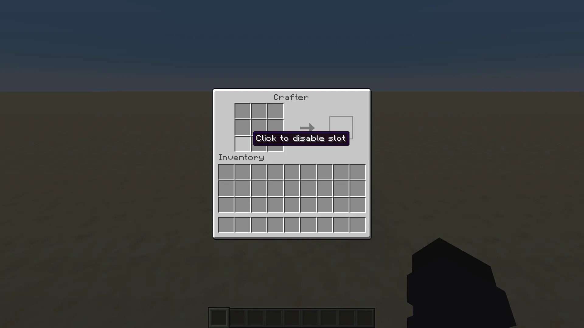 Crafter GUI Lock Icons, Текстуры, Minecraft