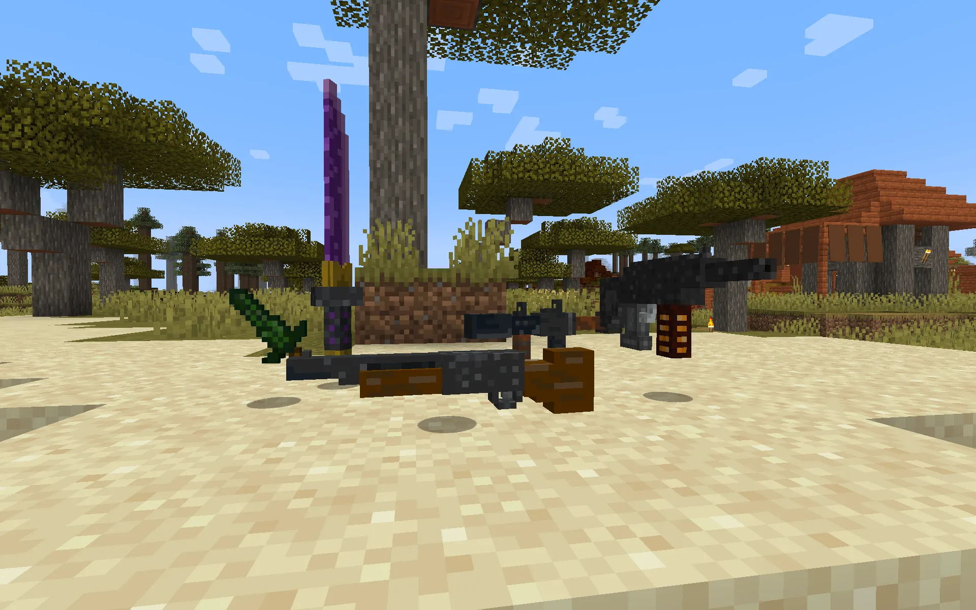 themonsterguns — скриншот 20 (Моды, Minecraft)