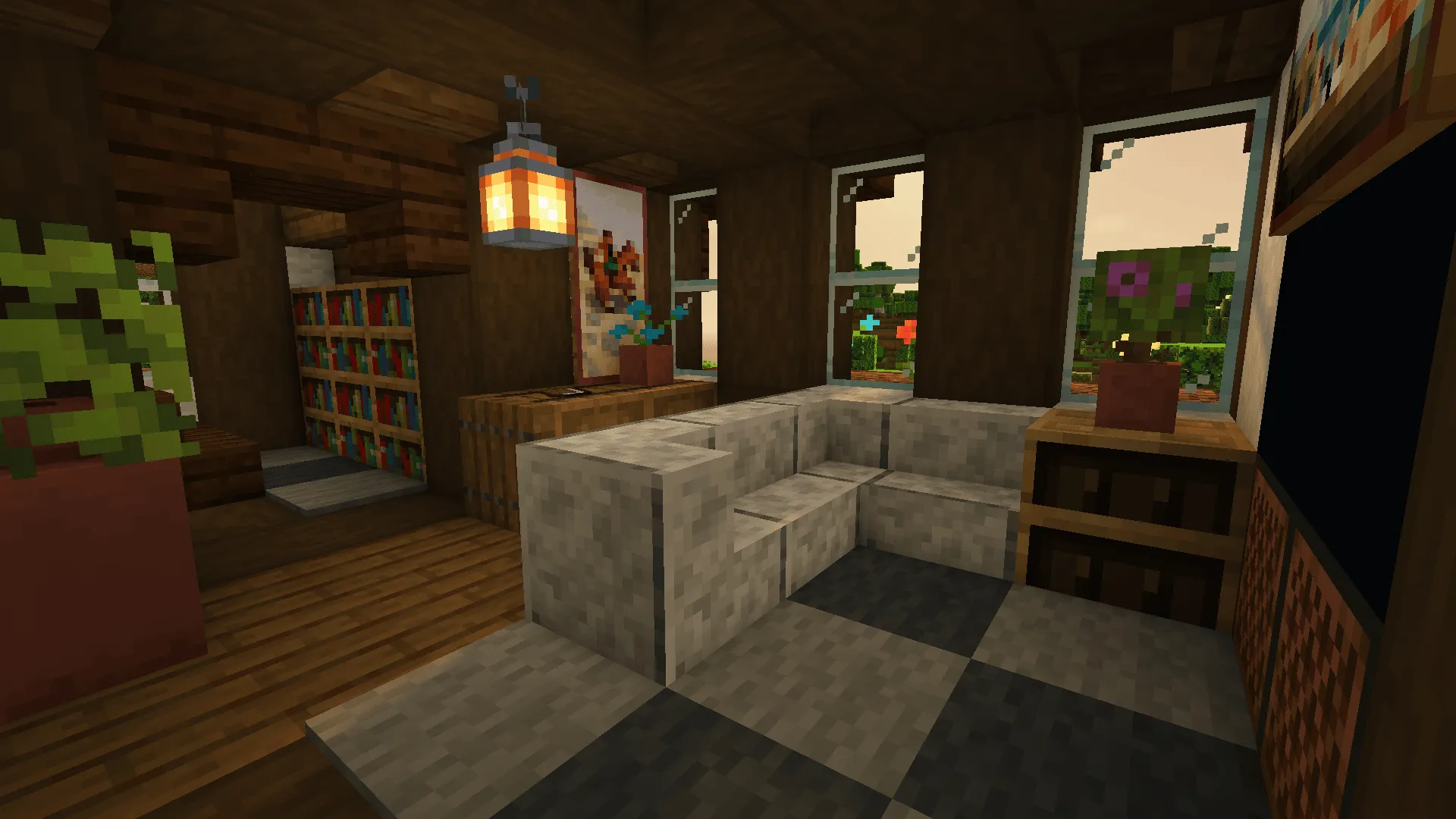 Half-Timbered House #2, Карты, Minecraft
