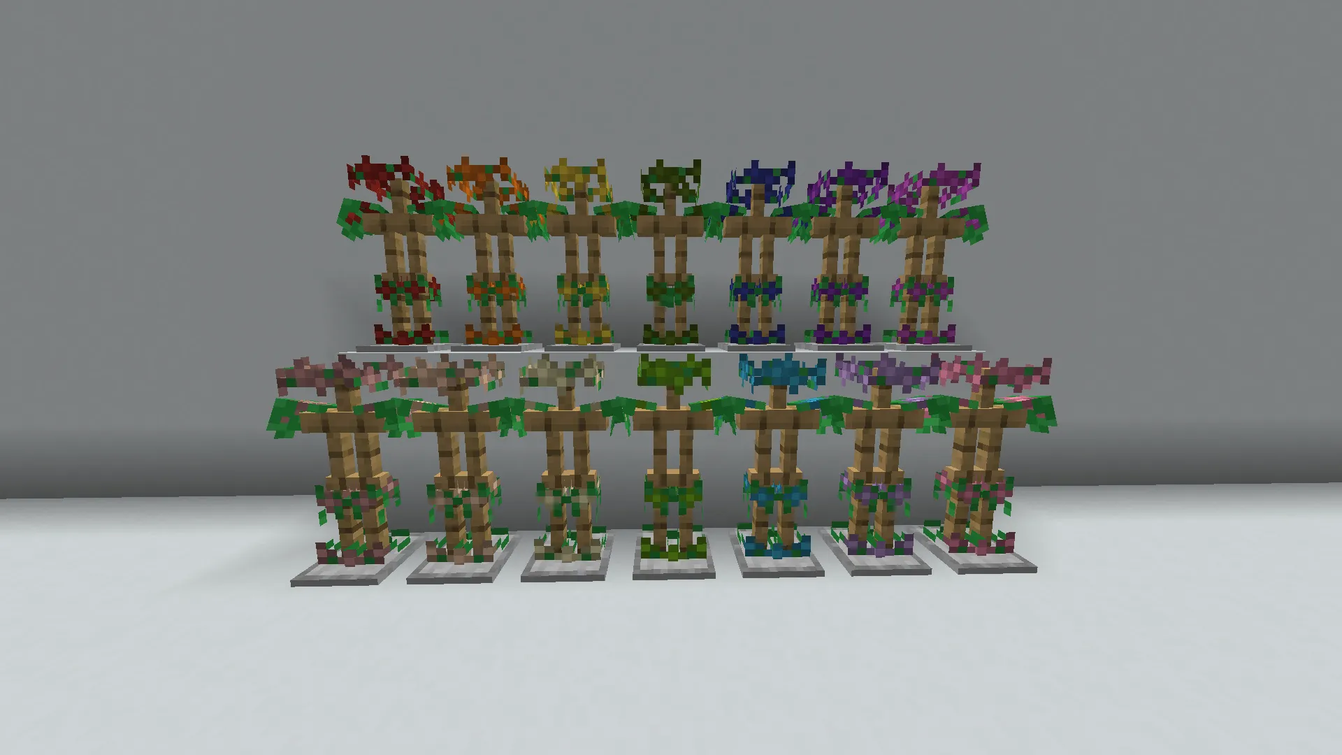 Blooming Armor, Текстуры, Minecraft