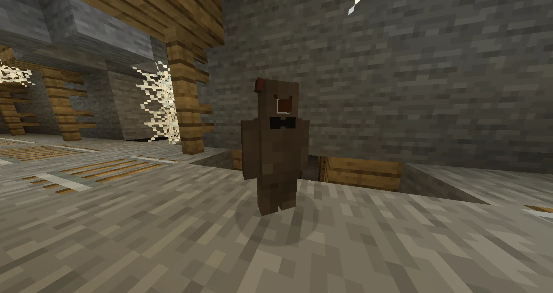 SCP-1048, The Builder Bear, Моды, Minecraft