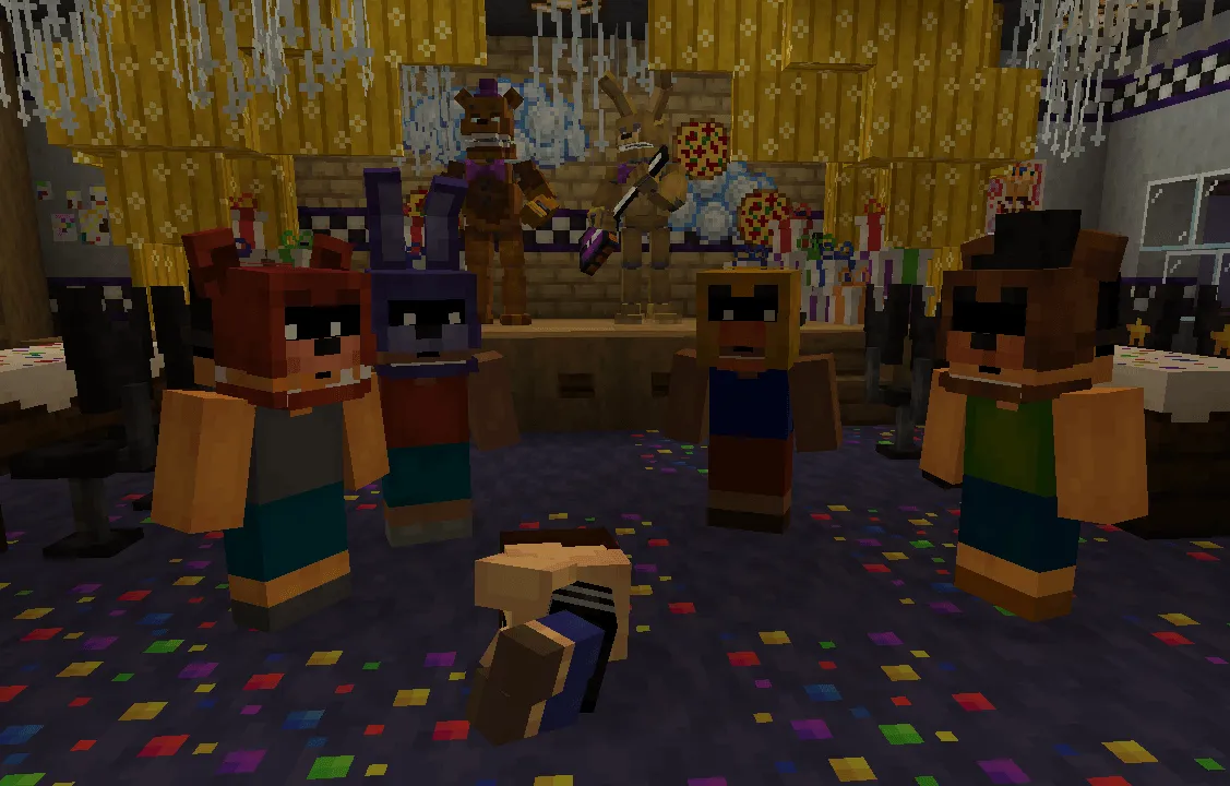 FNAF: Fresh Shipments, Моды, Minecraft