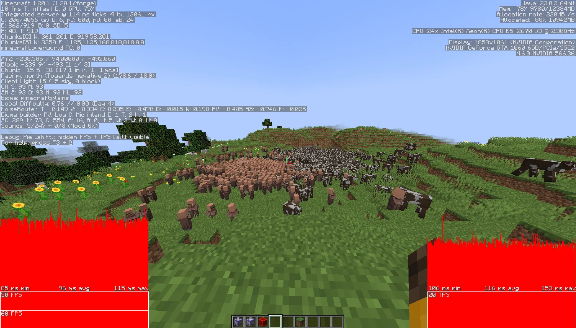 Mob Collision Off, Моды, Minecraft