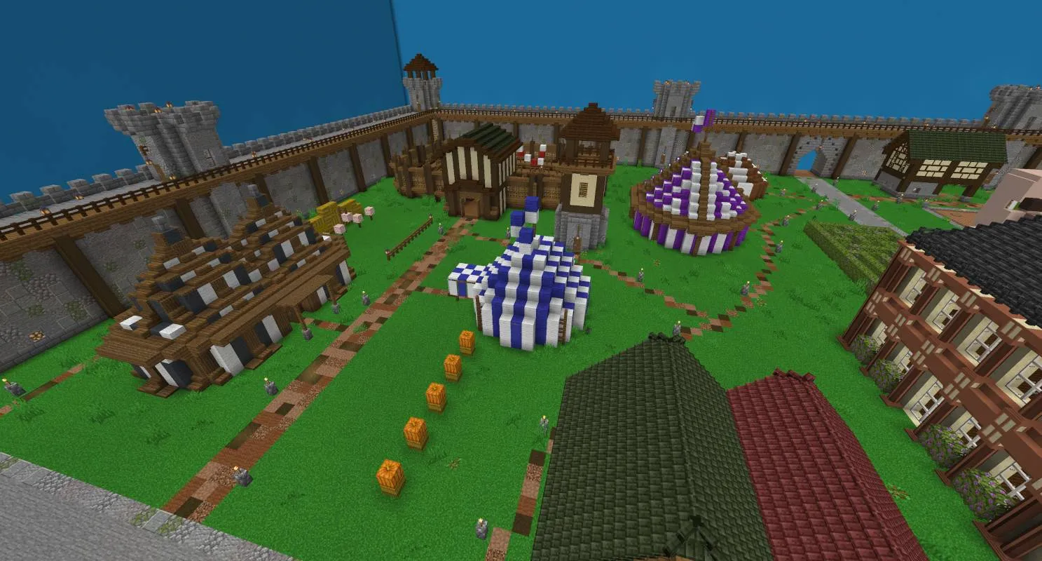 The Castle Ruins - Minecolonies Style — скриншот 6 (Аддоны, Minecraft)