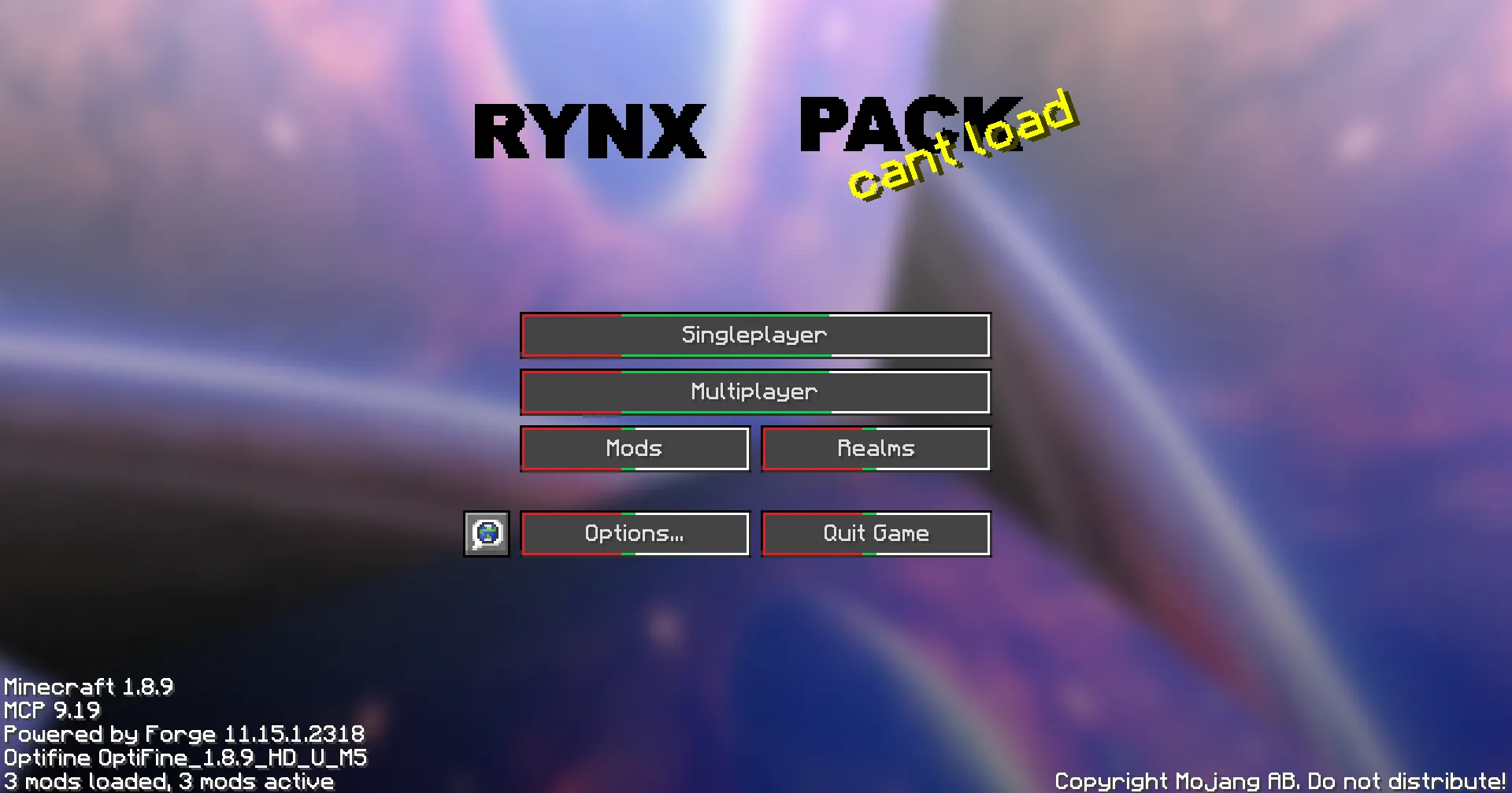 Rynx PVP pack , Текстуры, Minecraft
