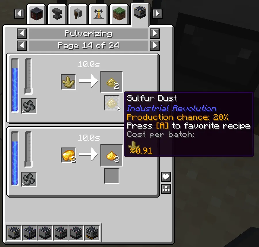 Industrial Revolution EMI Plugin — скриншот 1 (Моды, Minecraft)