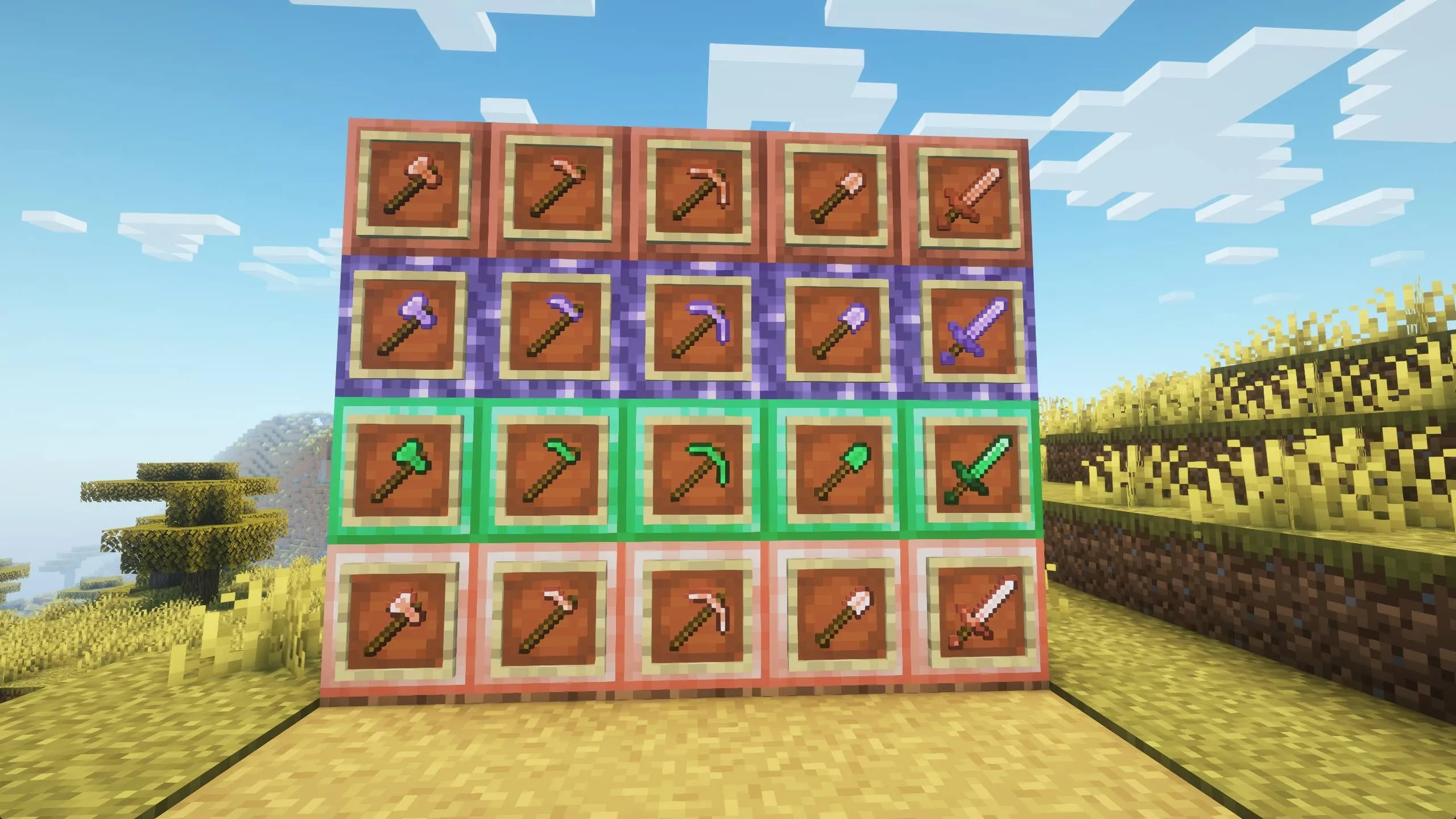 Armed and Varied, Моды, Minecraft