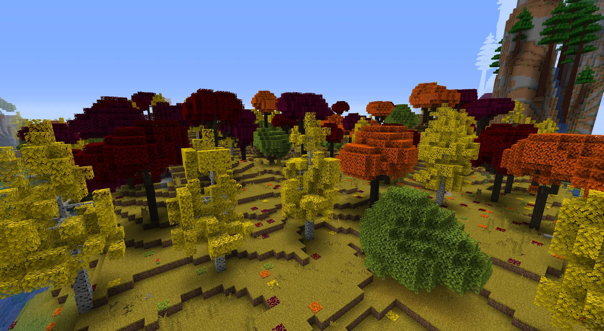 Dynamic Trees - Project: Vibrant Journeys - Pioneer — скриншот 18 (Моды, Minecraft)