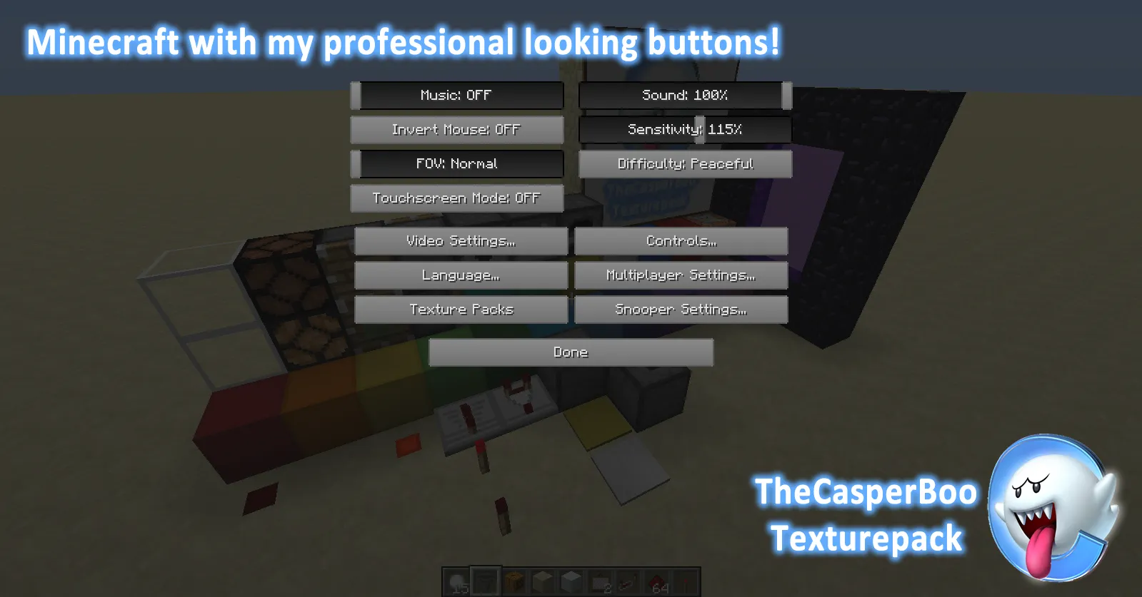 TheCasperBoo TexturePack — скриншот 2 (Текстуры, Minecraft)