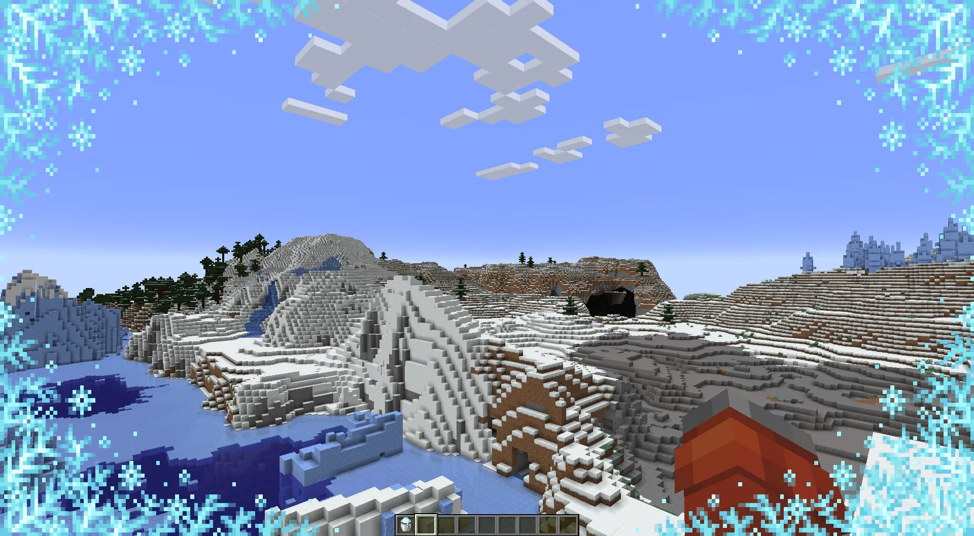 I Don't Wanna Freeze!, Текстуры, Minecraft