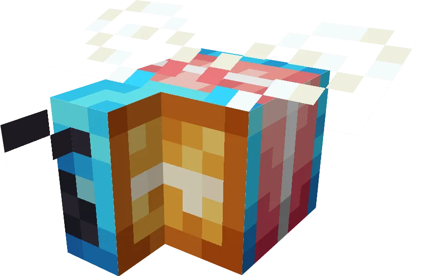 Trans Bee Cake — скриншот 3 (Текстуры, Minecraft)