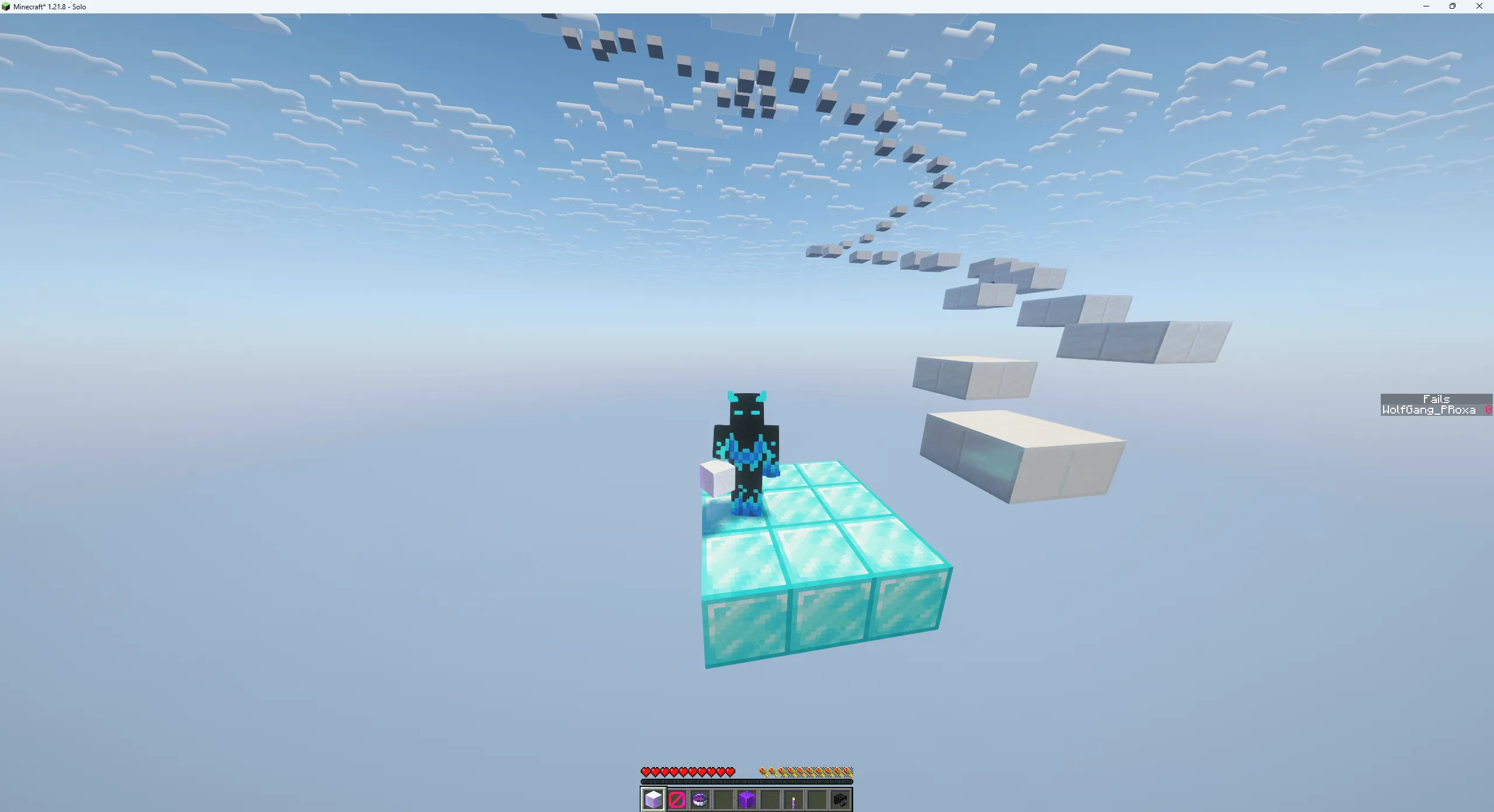 Jump Training -- Satisfying and Challenging Parkours, Дата-паки, Minecraft