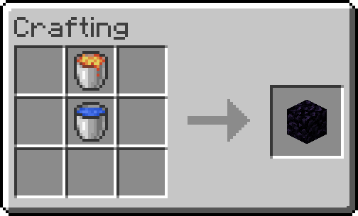 Craft Obsidian (in Buckets!), Моды, Minecraft