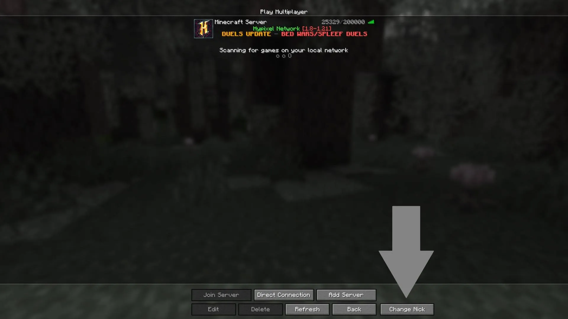 NickSwitcher — скриншот 1 (Моды, Minecraft)
