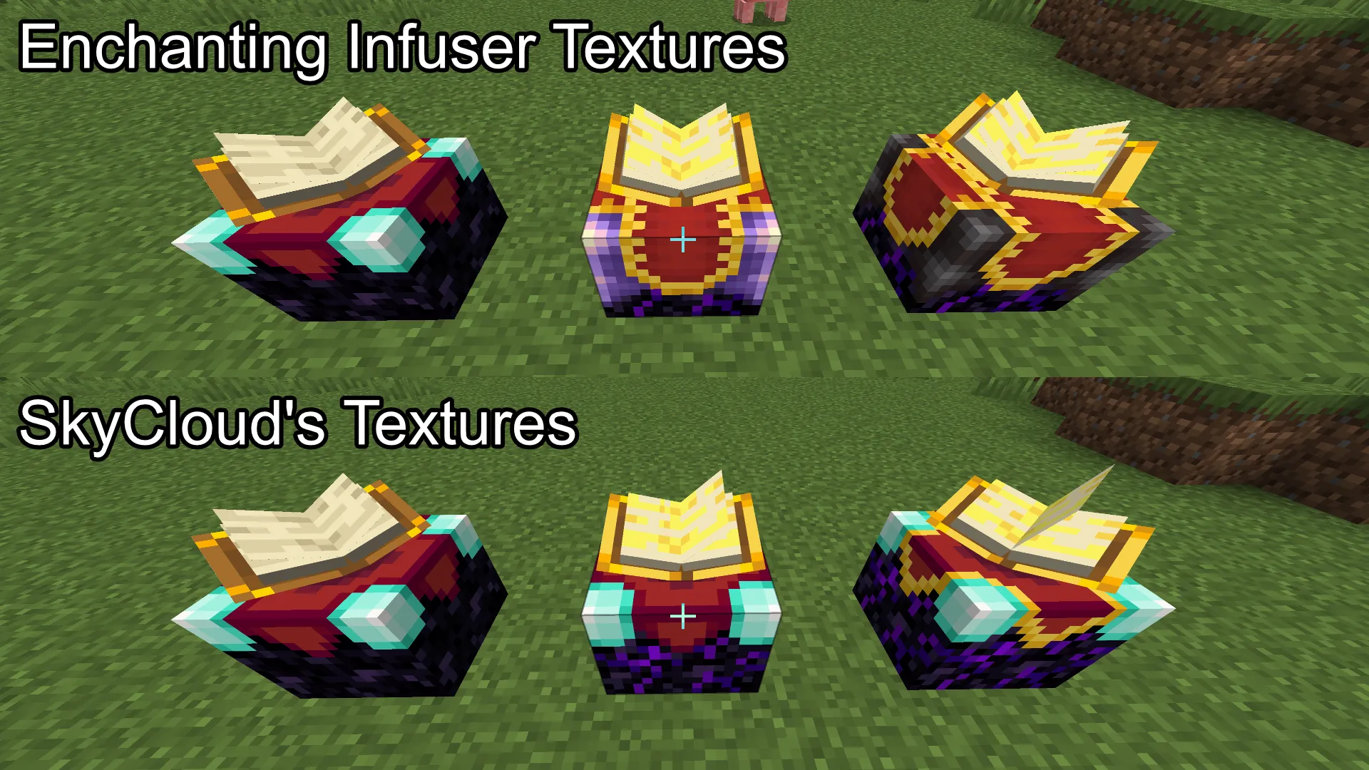 Familiar Infusing Tables — скриншот 1 (Текстуры, Minecraft)
