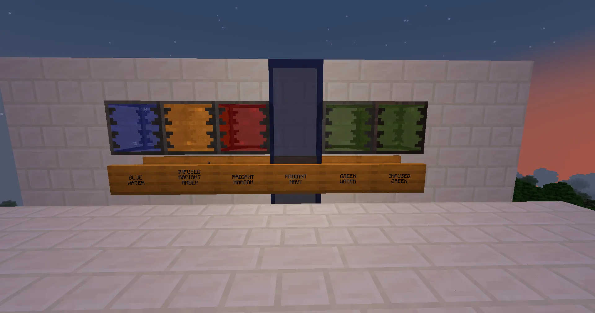 Builders Companion: Dyed Waters — скриншот 1 (Моды, Minecraft)