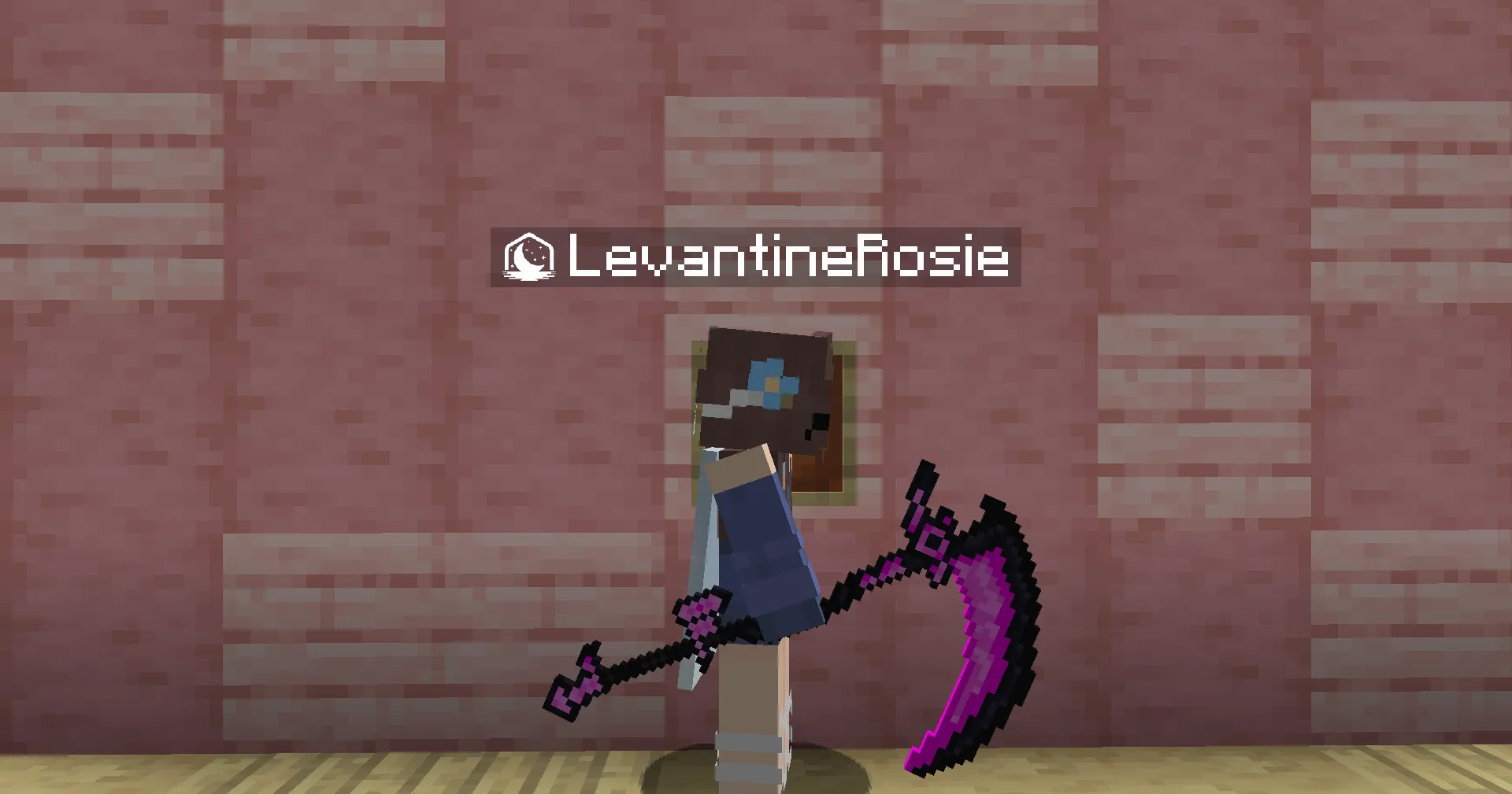 Pink Scythe — скриншот 2 (Текстуры, Minecraft)