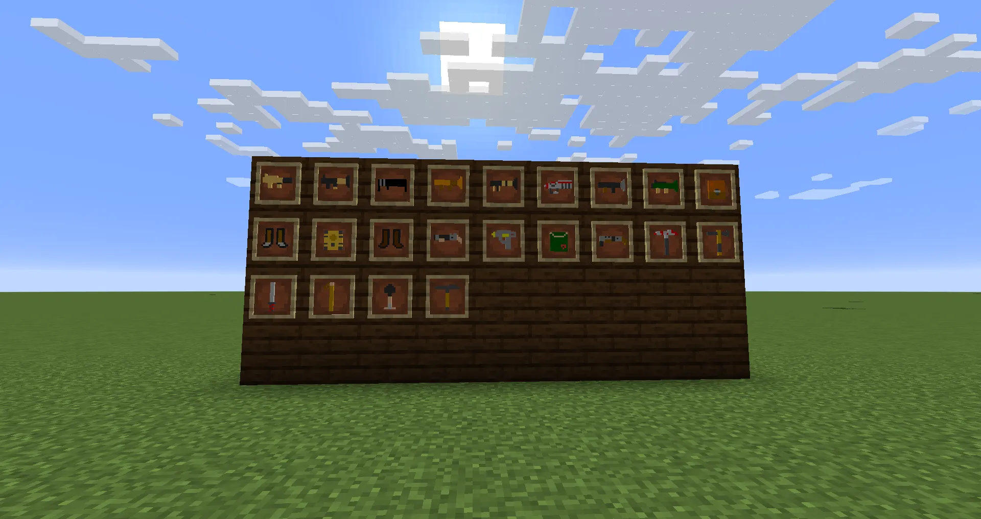 TF2 Items, Моды, Minecraft