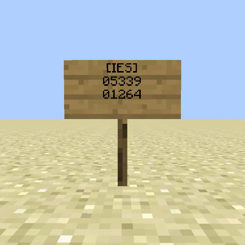 ItemExchangeSigns — скриншот 1 (Плагины, Minecraft)