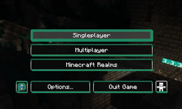 Only dark-green gui — скриншот 2 (Текстуры, Minecraft)