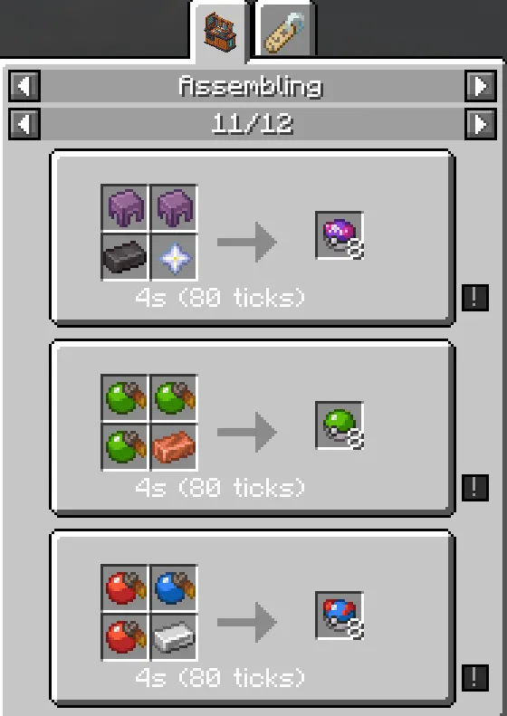 Orimon [DISCONTINUED FOR NOW], Моды, Minecraft